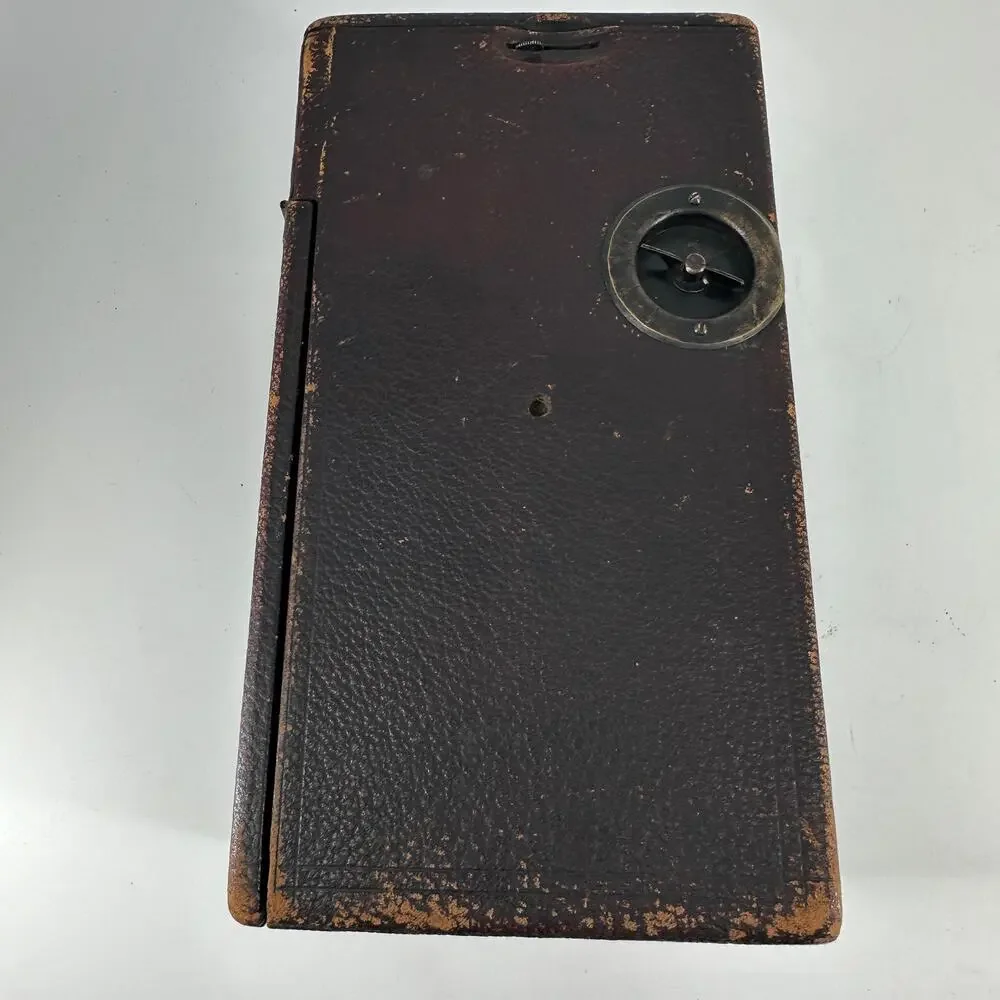 1897 Vive Camera No. 4 Antique 4x5 Plate Camera w/ Focusing Hood Chicago